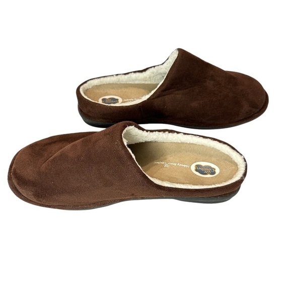 Dr. Comfort Brown Slip On Lounge Shoes Mens Size 10 - Picture 11 of 12